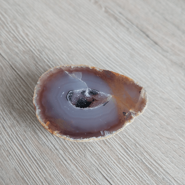 Agaat Geode 5,5x4x2,5 cm (12.048)