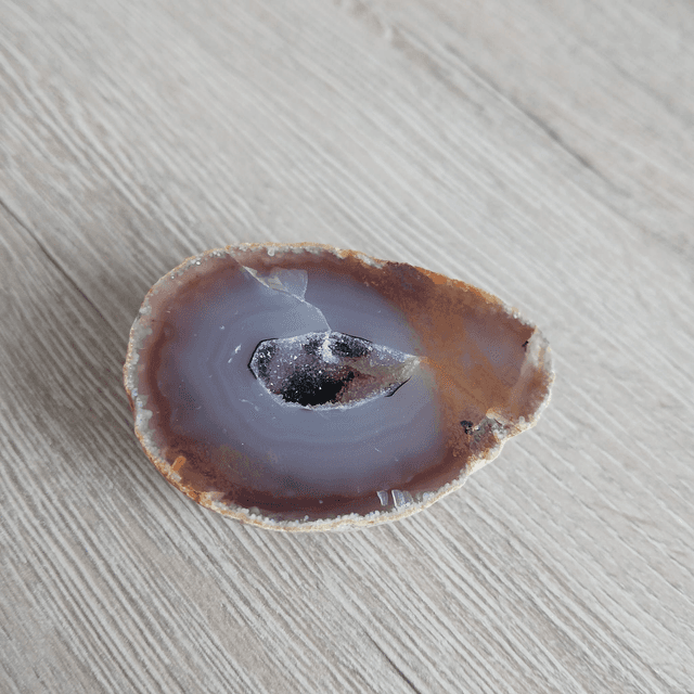 Agaat Geode 5,5x4x2,5 cm (12.048)