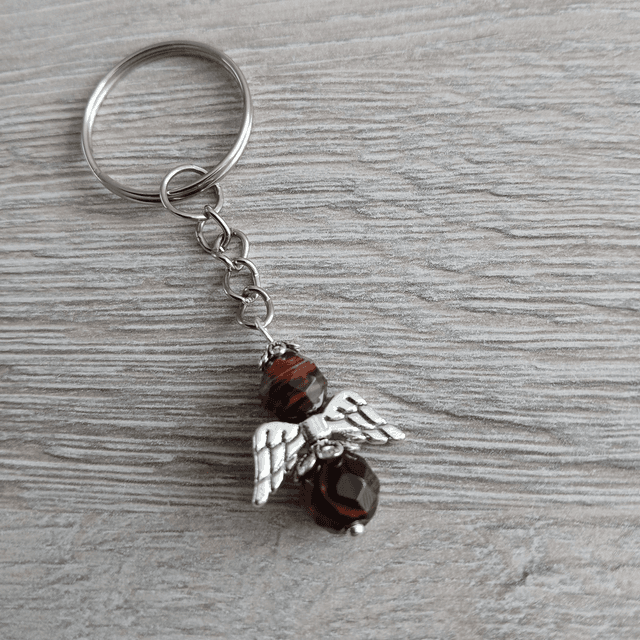 Sleutelhanger beschermengel Carneool (6.035)