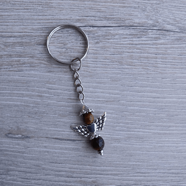 Sleutelhanger Beschermengel Tijgeroog (6.060)